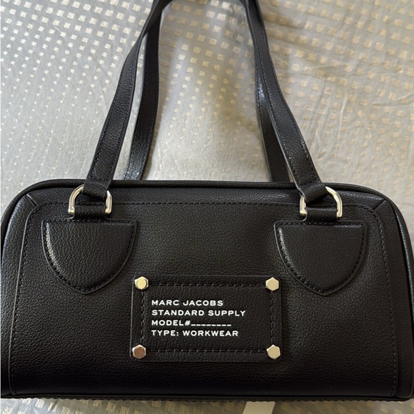 Marc Jacobs Black Workwear Shoulder Bag - Picture 1 of 6